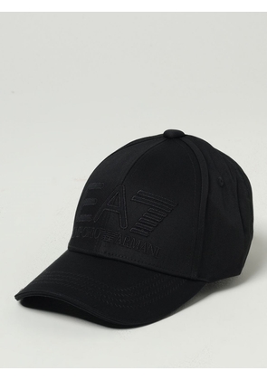 Hat EA7 Men color Black