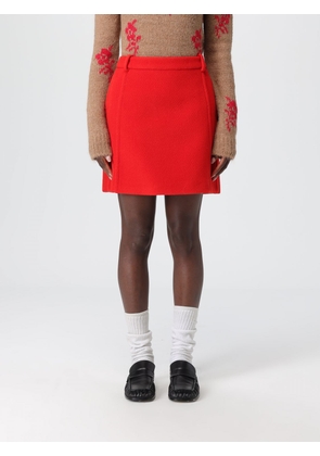Skirt JIL SANDER Woman color Red