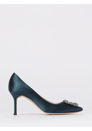 Pump MANOLO BLAHNIK Woman color Blue