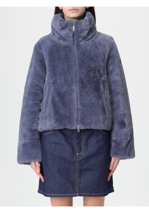 Fur Coat COLMAR Woman color Avion