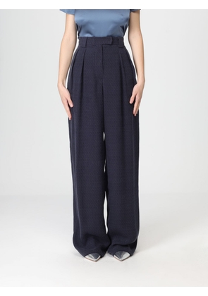 Pants EMPORIO ARMANI Woman color Navy