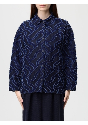 Jacket EMPORIO ARMANI Woman color Denim