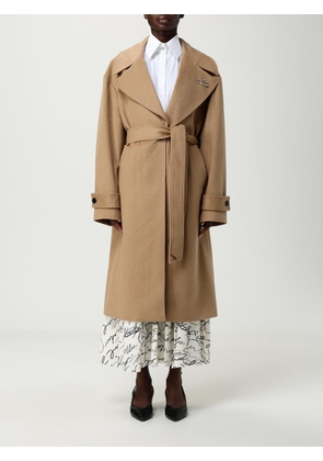 Coat KARL LAGERFELD Woman color Camel