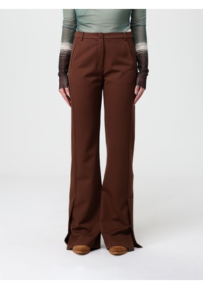 Pants PATRIZIA PEPE Woman color Brown