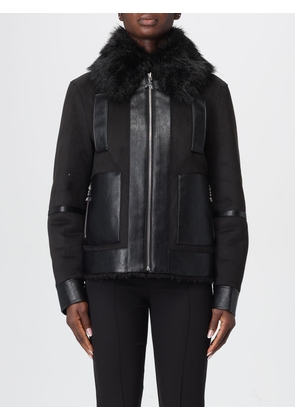 Fur Coat PATRIZIA PEPE Woman color Black