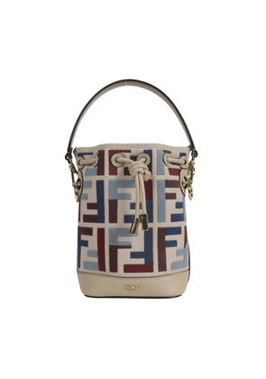 Mon Tresor Canvas Mini Bucket Bag