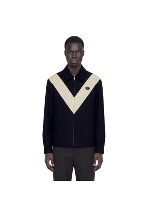Signature V Nylon Gabardine Jacket