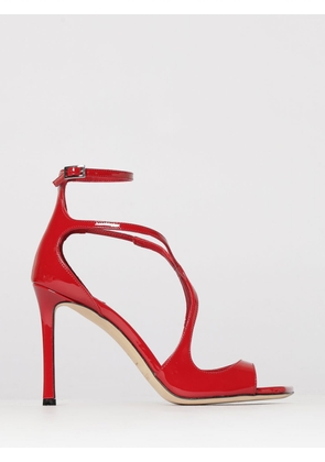 Heeled Sandal JIMMY CHOO Woman color Red