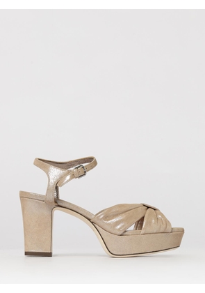 Heeled Sandal JIMMY CHOO Woman color Beige