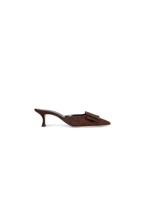 Maysale Suede Mules