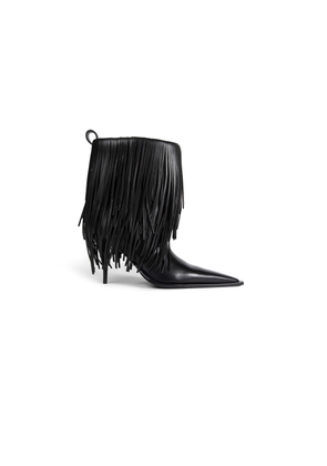 Avenue Fringe Ankle Boots