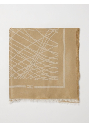 Neck Scarf ELISABETTA FRANCHI Woman color Camel