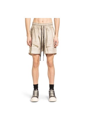 Cotton Canvas Drawstring Shorts