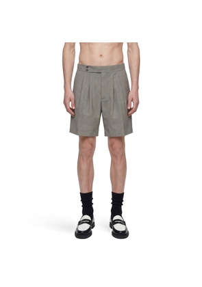 Tailored Wool Shorts