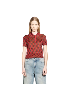 Microcheck Polo Jersey