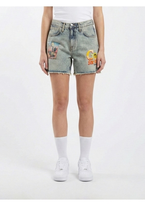 Shorts BARROW Woman color Denim