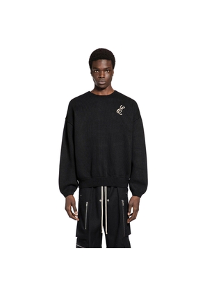 Waffle Crewneck Sweater