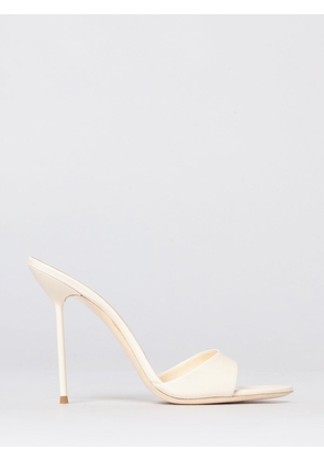 Heeled Sandal PARIS TEXAS Woman color Ivory