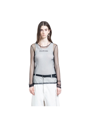 Fiene ''Hollow Print'' T-Shirt in Tulle