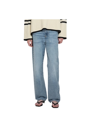 Twisted Seam Full-Length Jeans