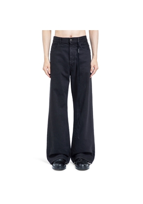 Modest 5 Pockets Relaxed Flared Trousers