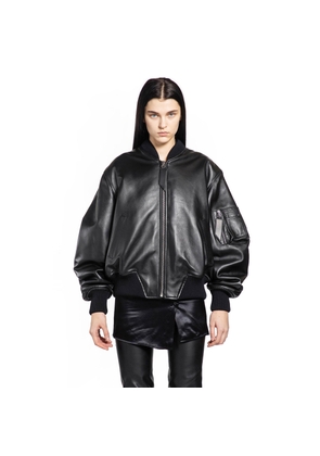 Leather Bomber Jacket