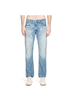 Hampton Straight Hand-Painted Jeans