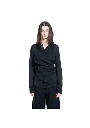 Alba Asymmetric Wrap Shirt