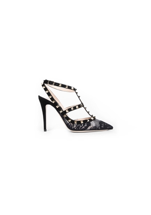 Rockstud Lace Pumps
