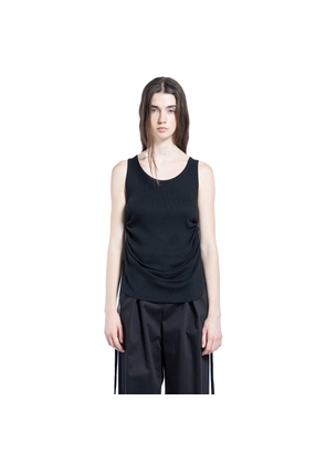 Mara Wrinkled Cropped Tank Top