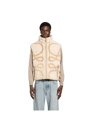 Vest in Anagram Fleece