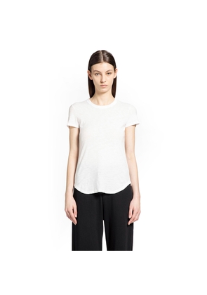 Sheer Slub Crew Neck Tee