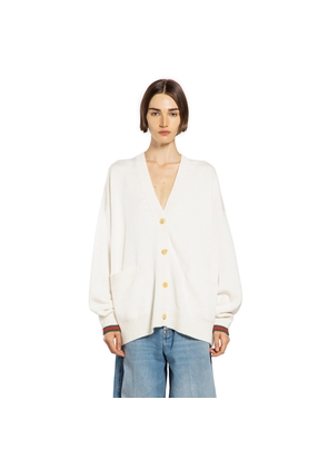 Wool Cashmere V-Neck Cardigan