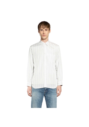 Pocket Shirt in Striped Sheer Cupro