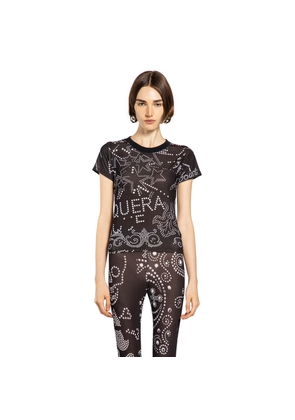 Knit Rhinestuds Long Sleeve Top