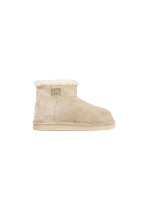 Suede Winter Ankle Boots