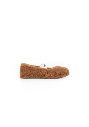 MB Shearling Ballerinas
