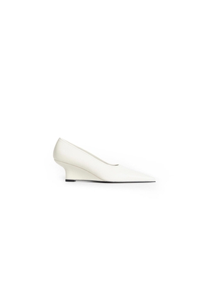 Sharp Nappa Wedge Pumps