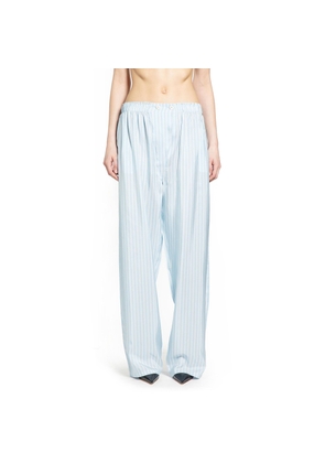 Striped Silk Pongé Pants
