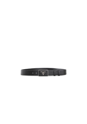 Saffiano Leather Belt