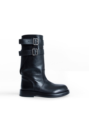 Osmo Boots in Grained Shiny Calfskin