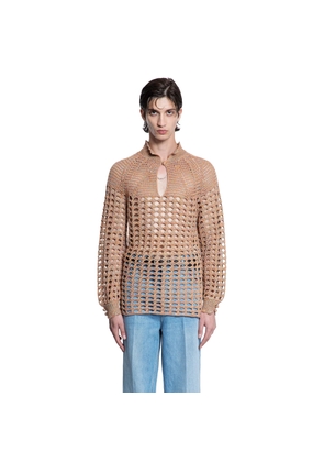 VALENTINO MAN BEIGE KNITWEAR