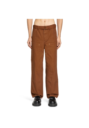Duck Canvas Cargo Trousers