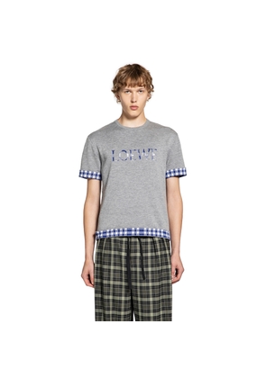 Top in wool and cotton