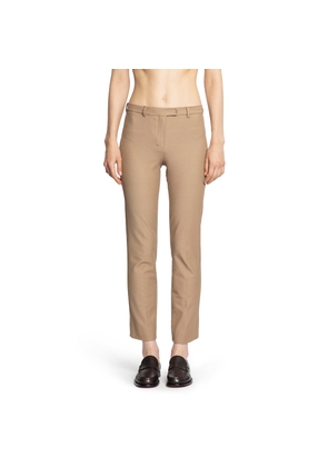 Stretch Cotton Blend Trousers