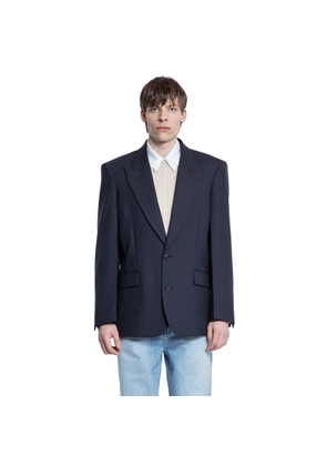 Structured Wool Tailored Blazer