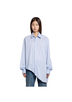 Asymmetric Shirt in Poplin