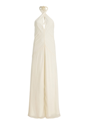 STAUD Luma Crepe Maxi Dress - Moda Operandi