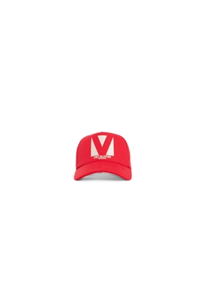 Chez Valentino cotton baseball hat
