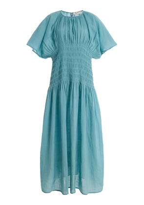 Sea Violet Cotton Maxi Dress - Moda Operandi
